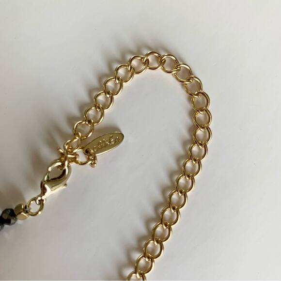 Ettika x Revolve Dark Beaded & Gold Star Charm Short Necklace - Picture 6 of 6